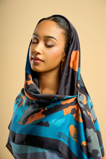 Foulard orange Ashanti