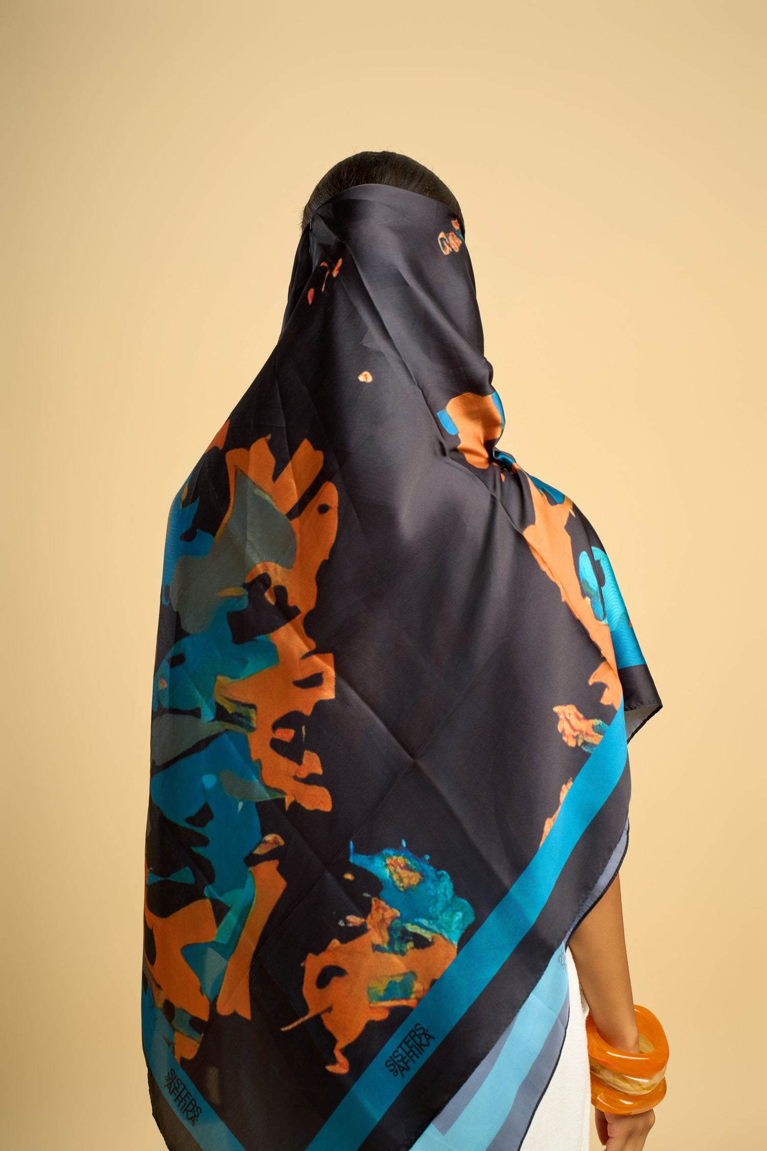 Foulard orange Ashanti