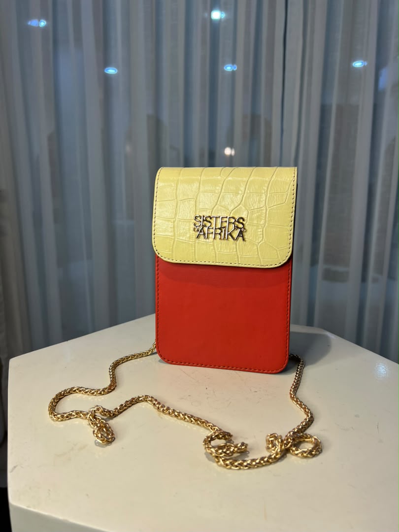 Sacoche Bousso Rouge / jaune