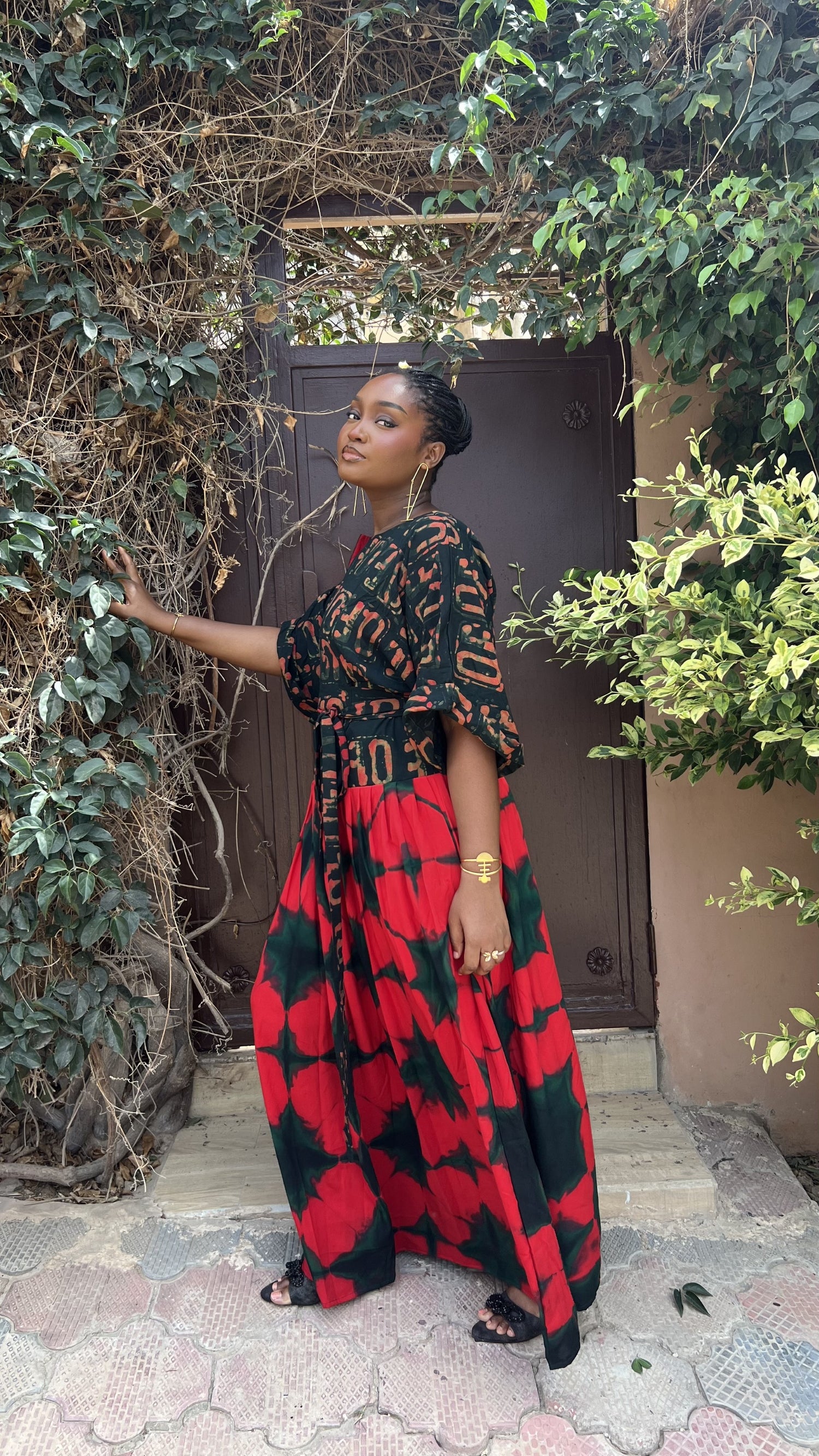 Robe Lina rouge