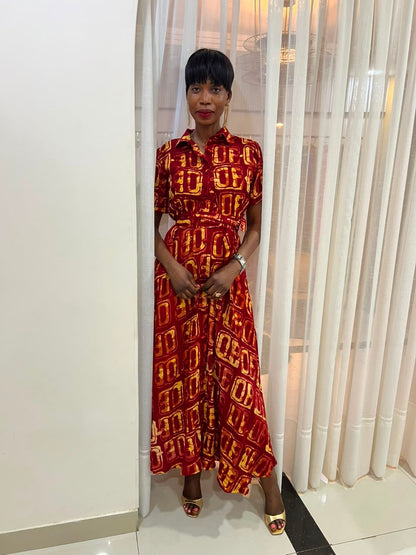 Robe Alice brique