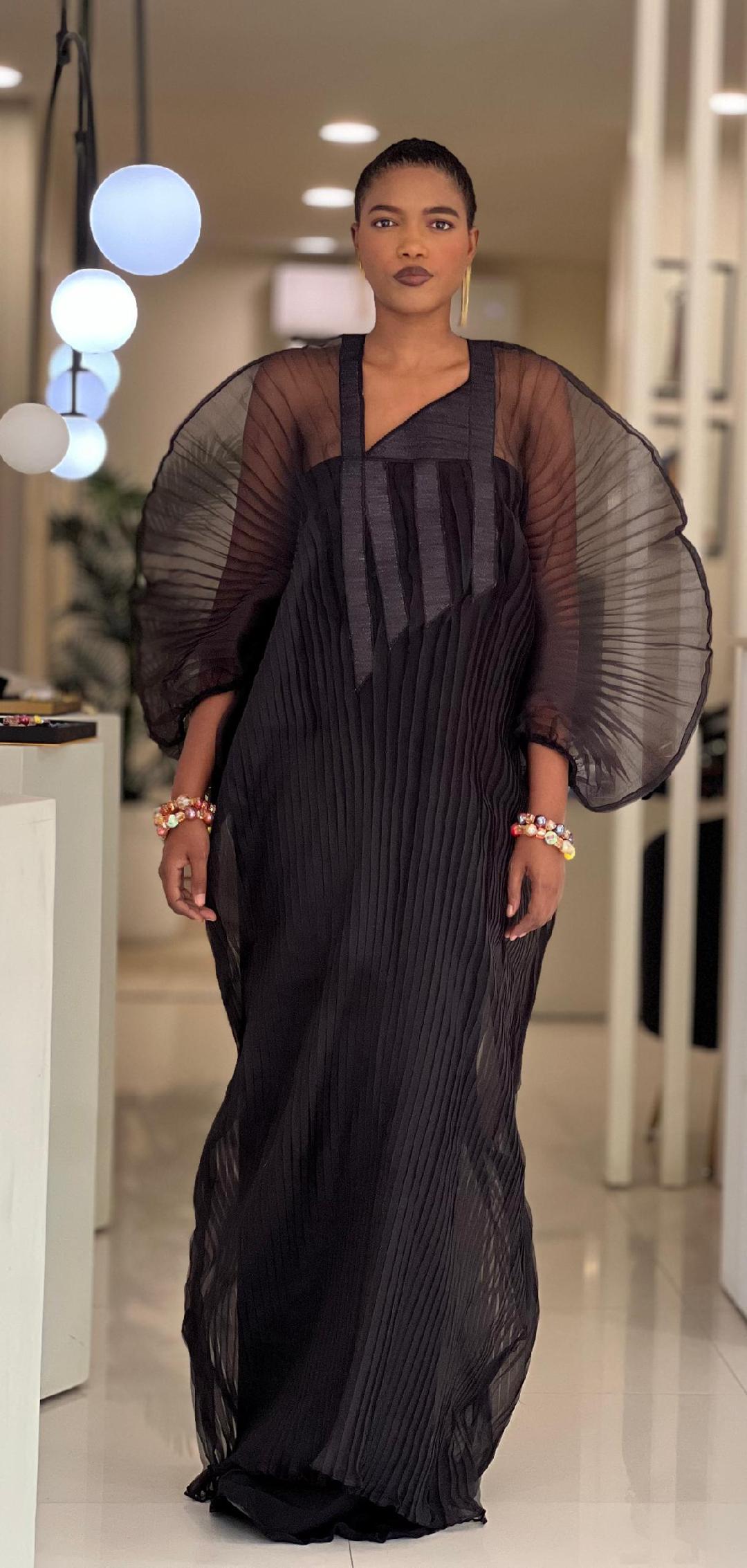 Boubou Fatouma Plissé